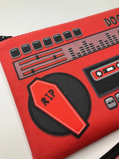 Coffin Doombox Zip Pouch