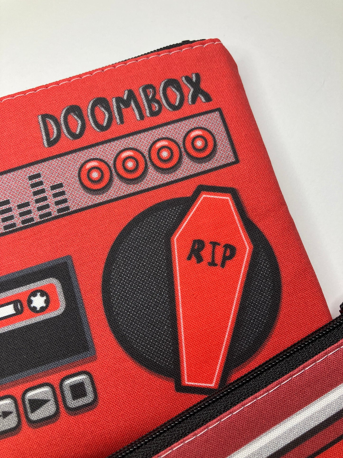 Coffin Doombox Zip Pouch