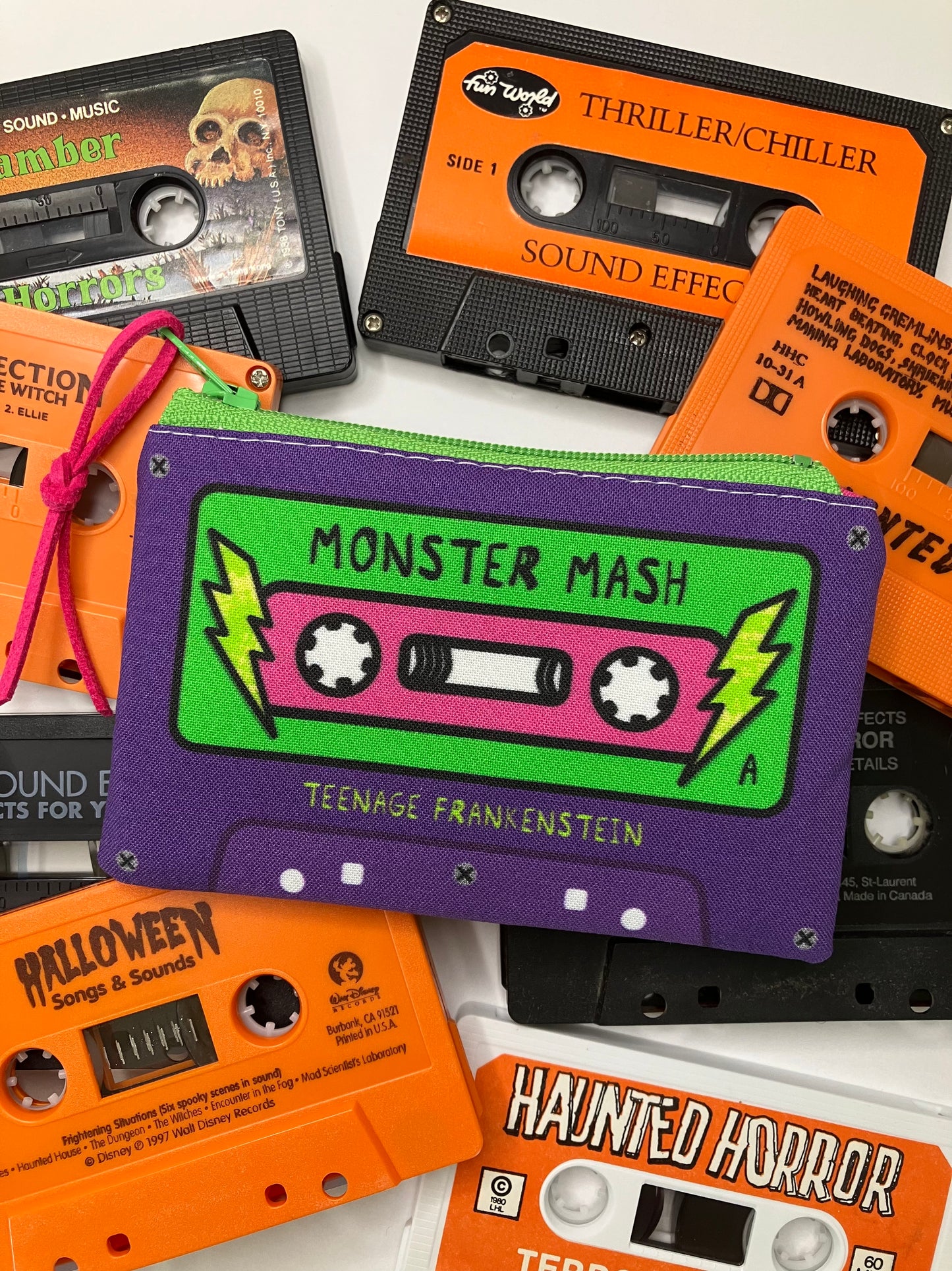 Monster Mash Spooky Tunes Coin Pouch