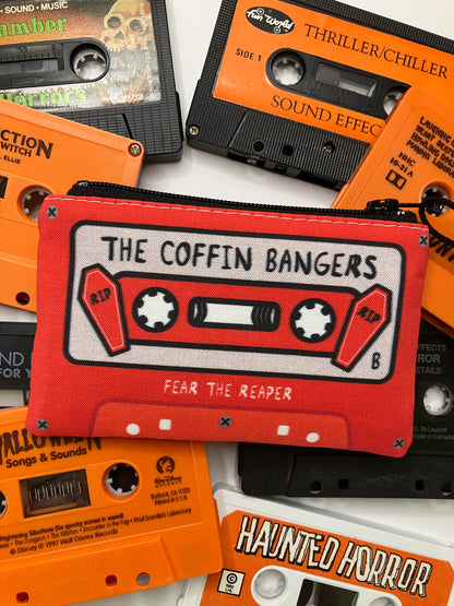 The Coffin Bangers Spooky Tunes Coin Pouch