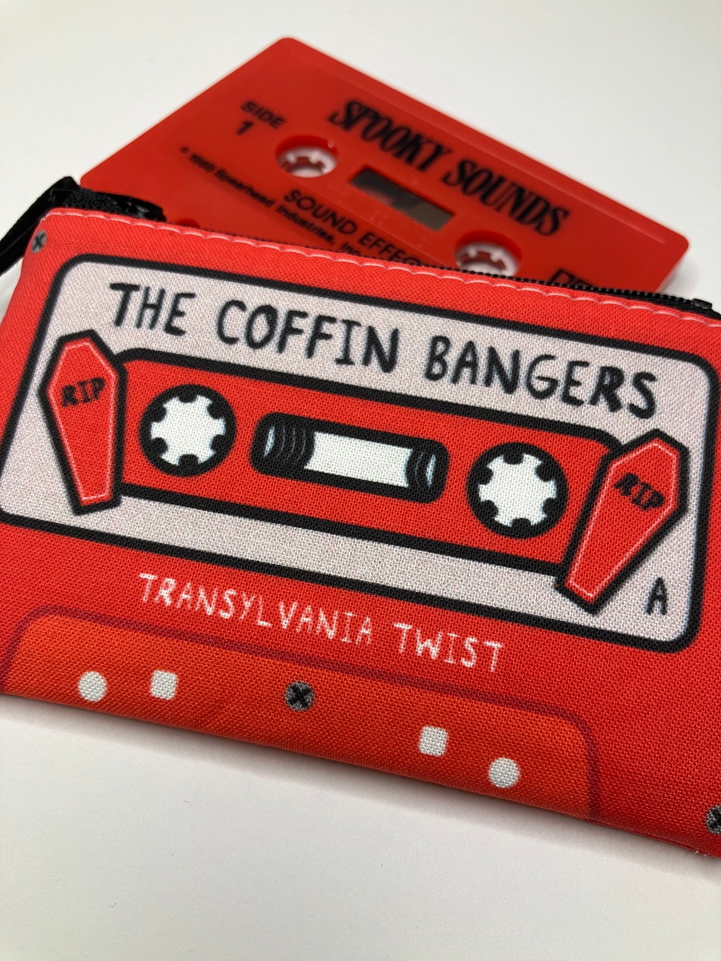 The Coffin Bangers Spooky Tunes Coin Pouch