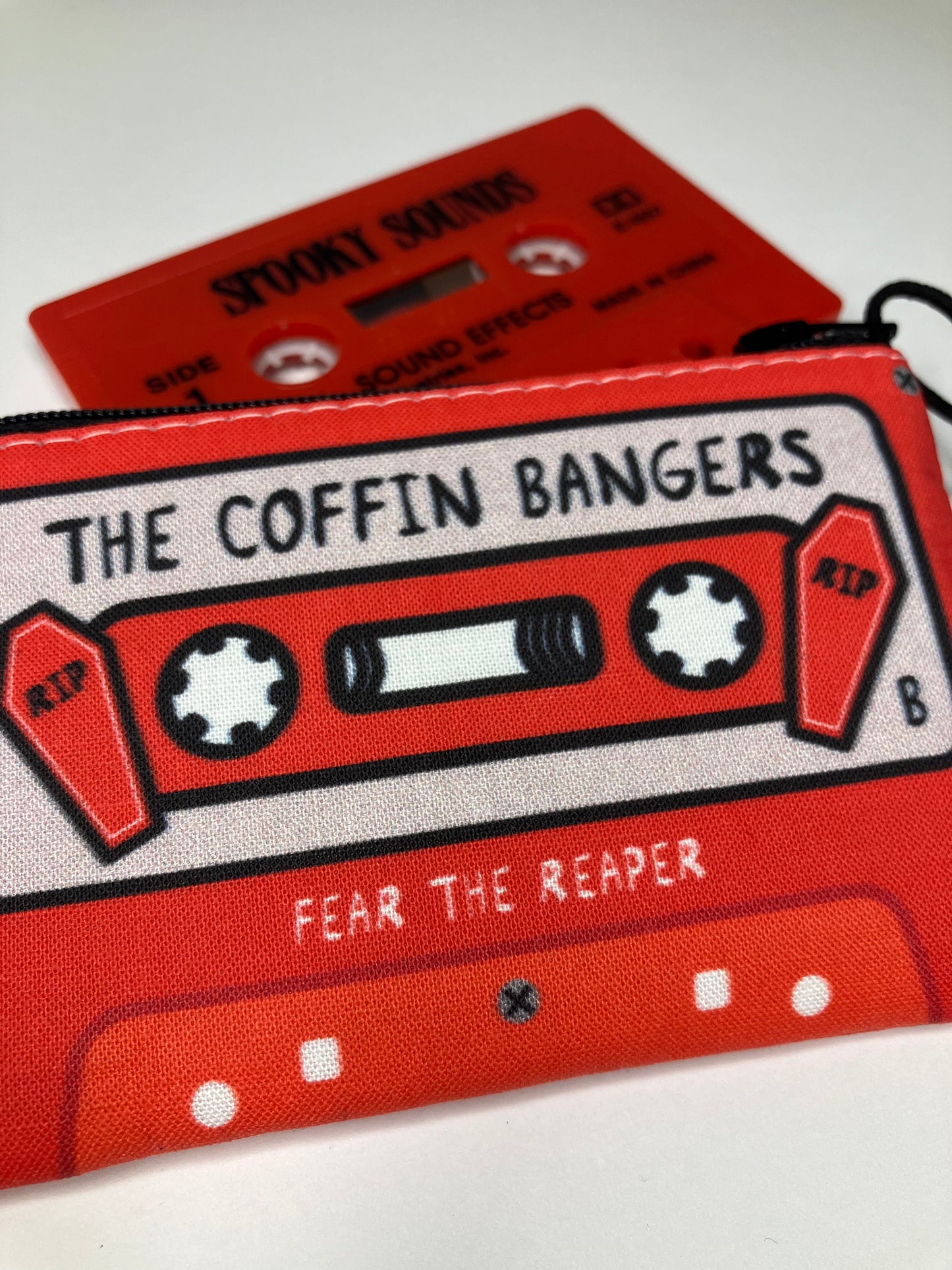 The Coffin Bangers Spooky Tunes Coin Pouch