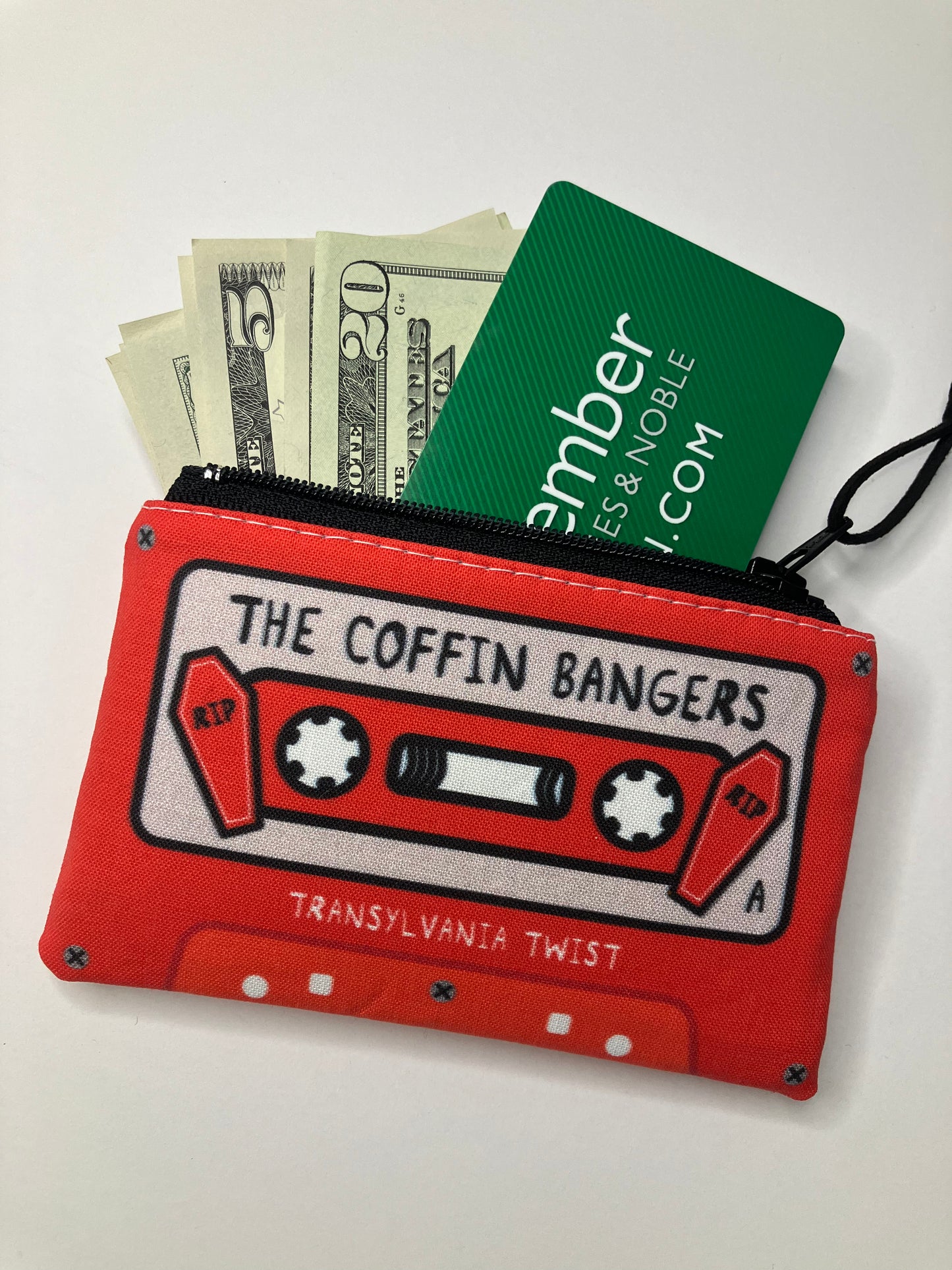 The Coffin Bangers Spooky Tunes Coin Pouch