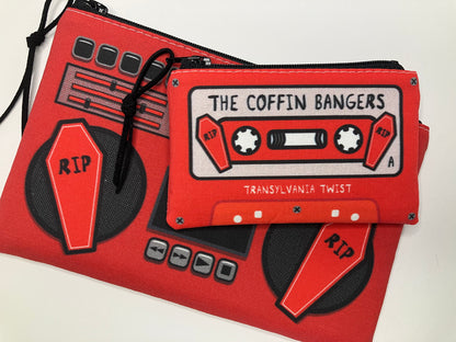 Coffin Doombox Zip Pouch