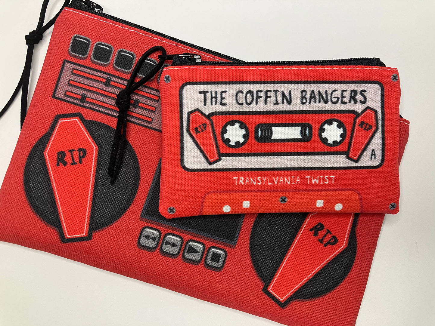 The Coffin Bangers Spooky Tunes Coin Pouch