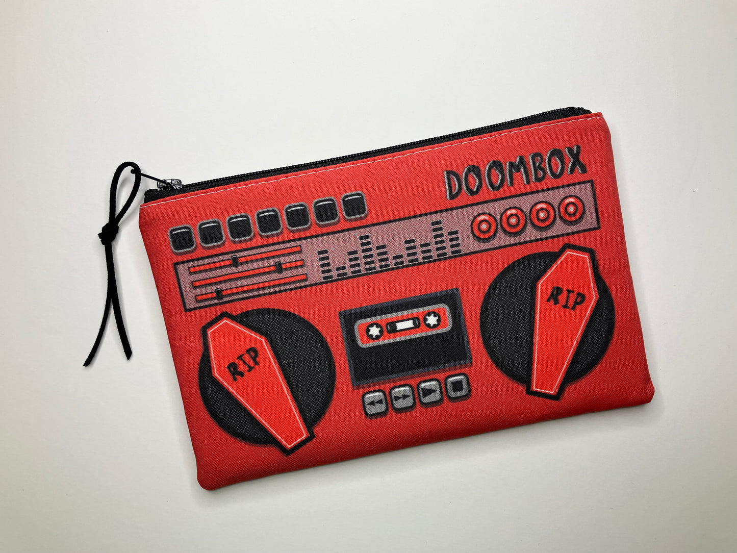 Coffin Doombox Zip Pouch