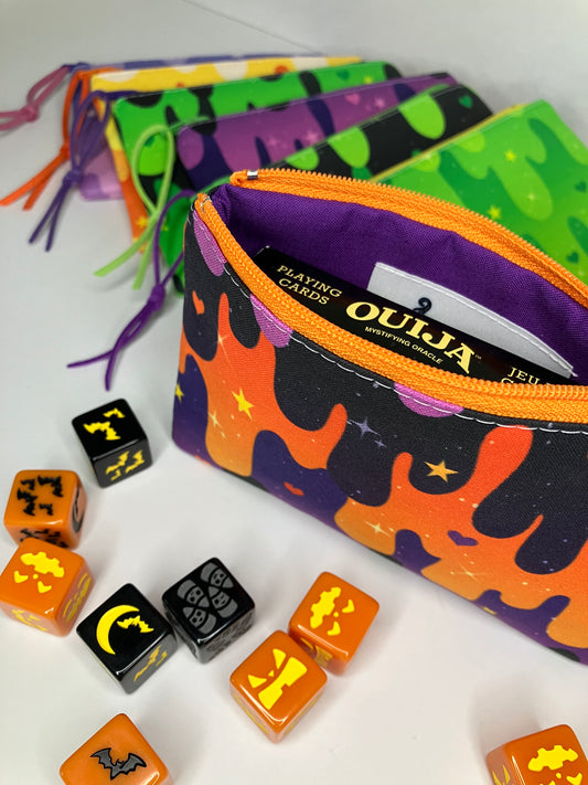 Halloween Slime Coin Pouch