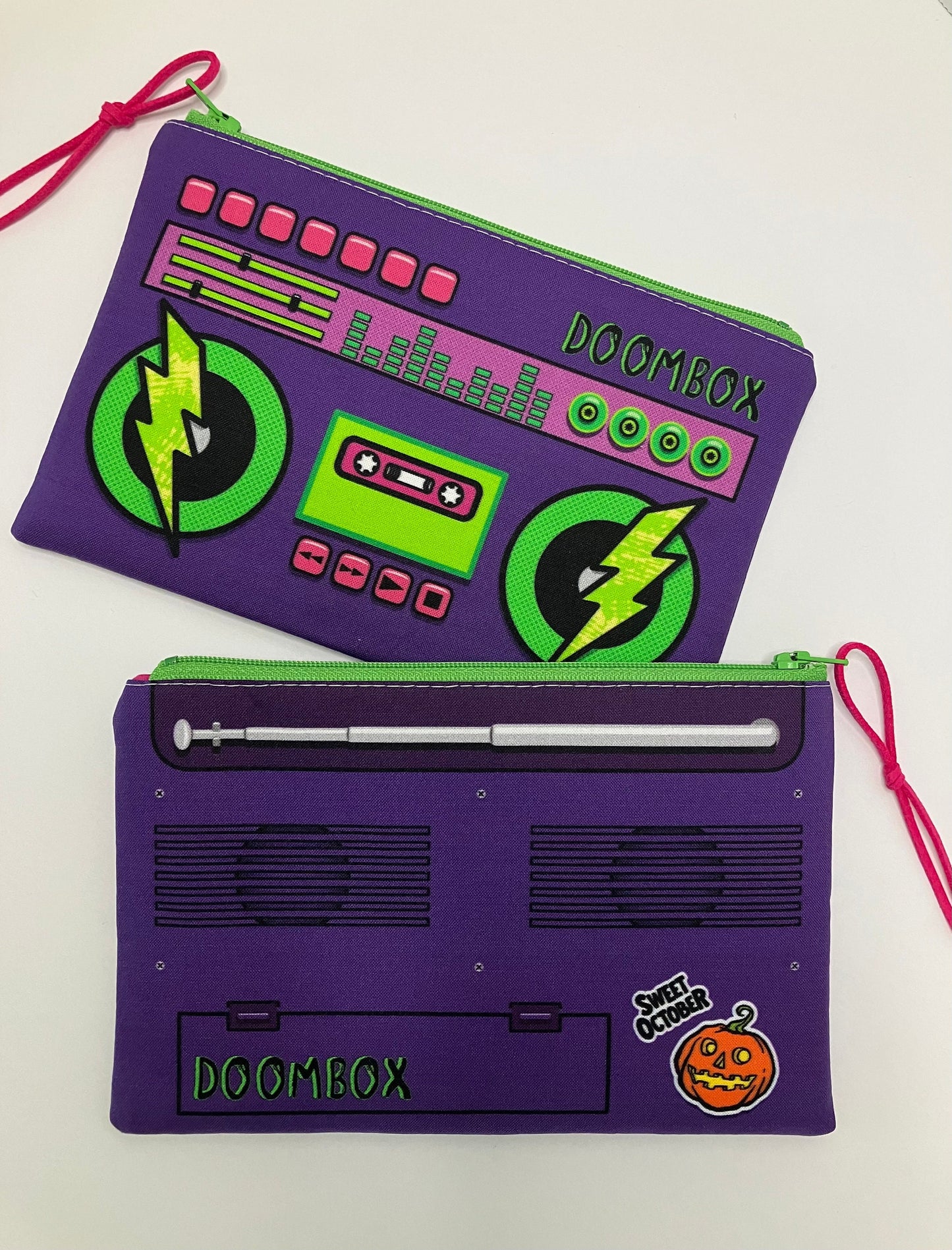 Lightning Doombox Zip Pouch