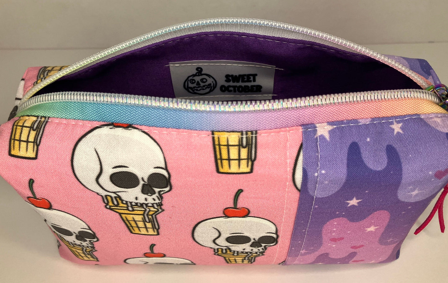 Skull Ice Cream Boxy Bag