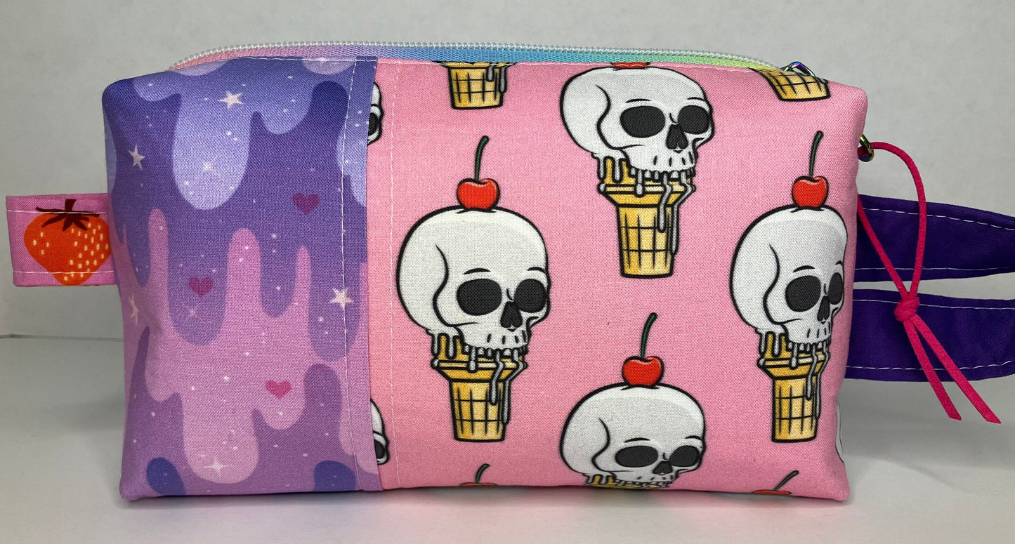 Skull Ice Cream Boxy Bag