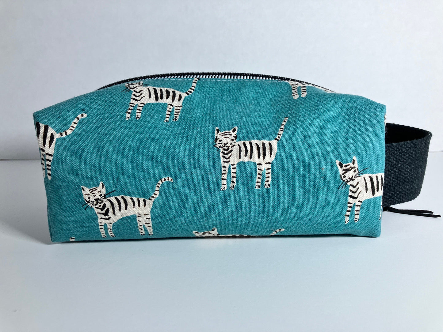 Blue Tigers Boxy Bag