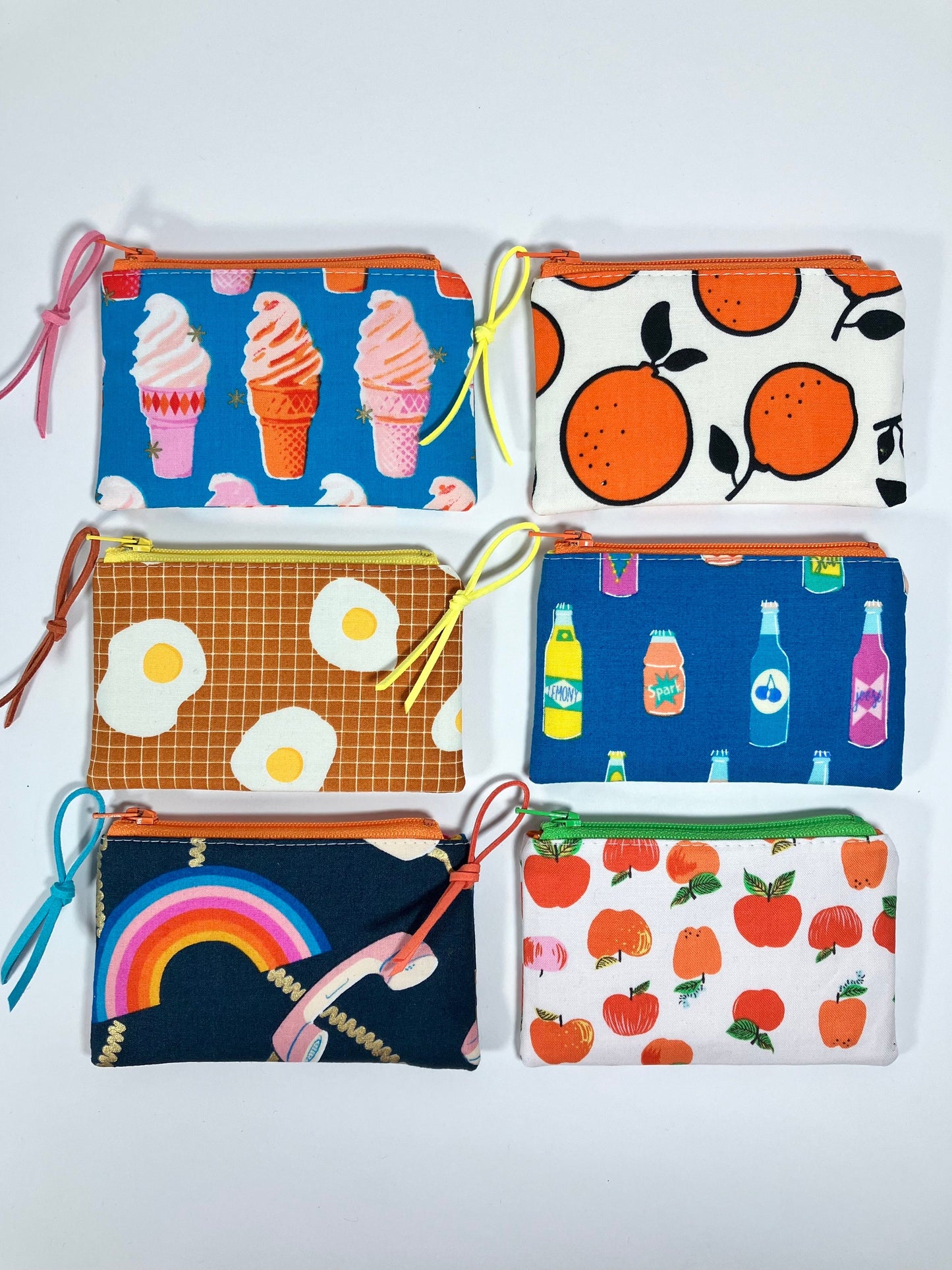 Snacks + Sweet Treats Coin Pouch: Choose One!