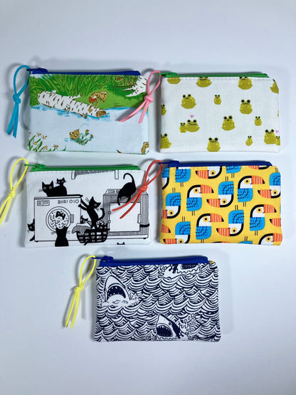 Cute Critters Coin Pouch: Choose One!