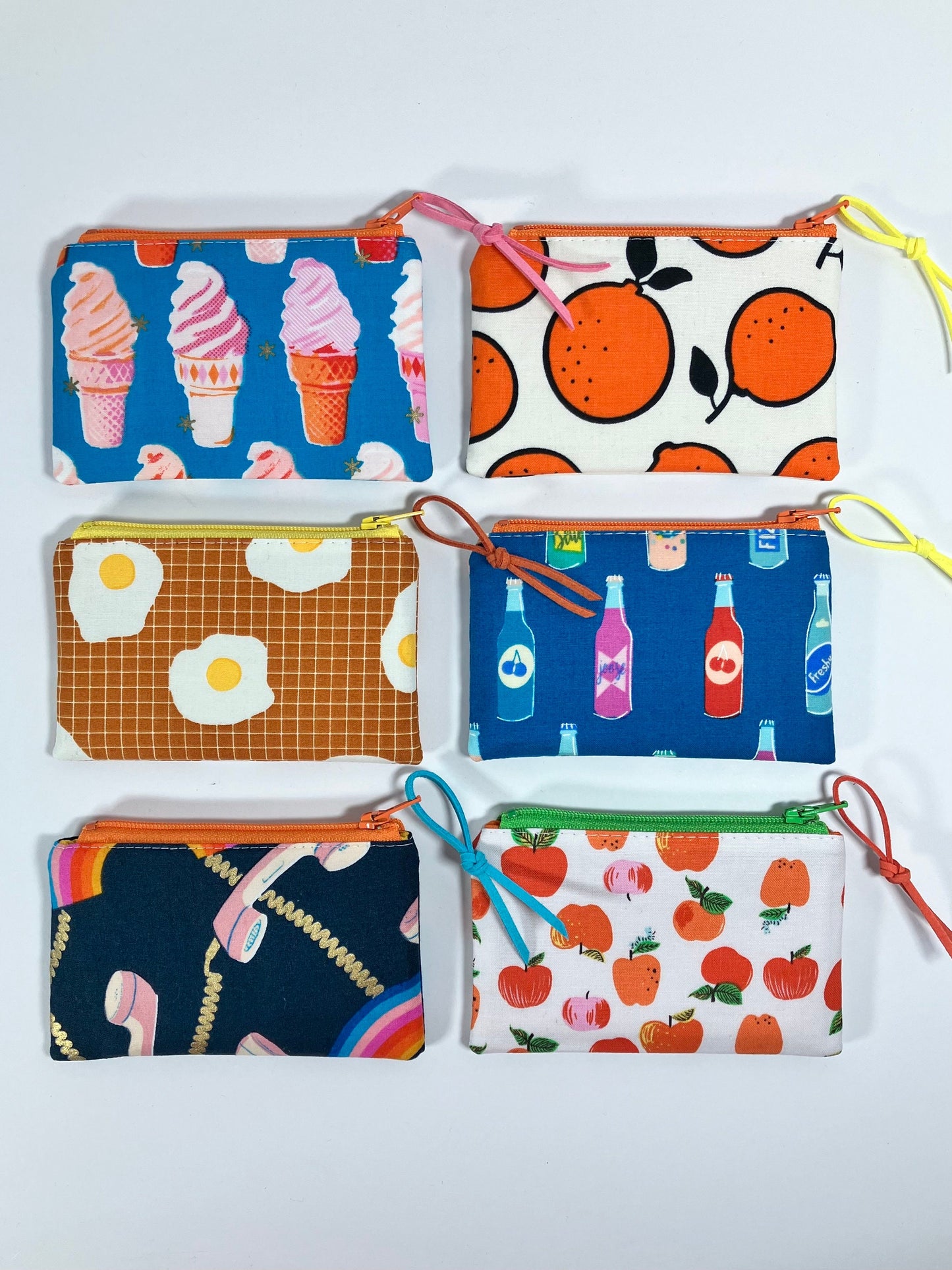 Snacks + Sweet Treats Coin Pouch: Choose One!