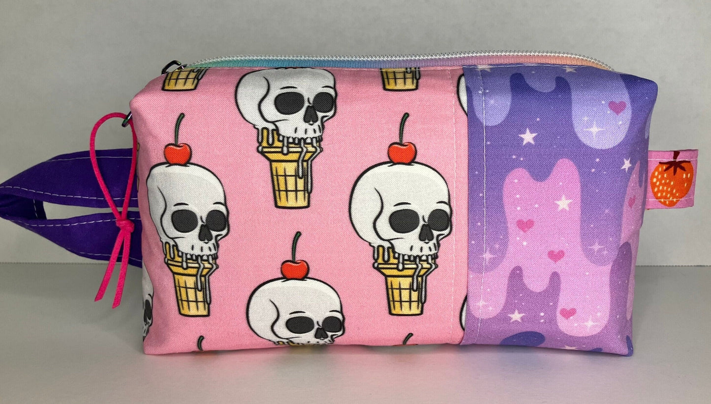 Skull Ice Cream Boxy Bag