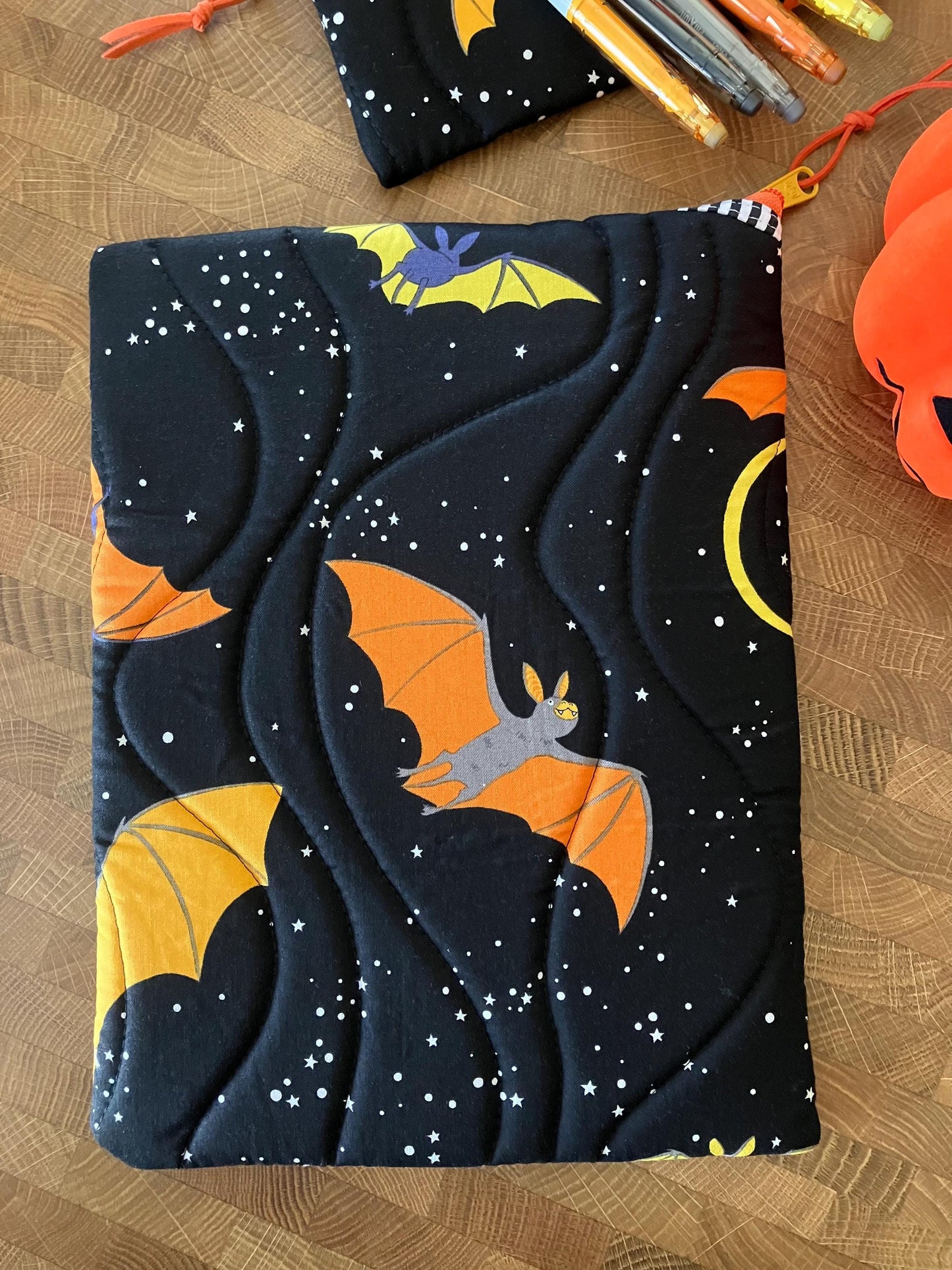 Batty Book Pouch Set