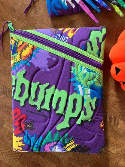 Goosebumps Book Pouch Set