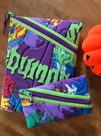 Goosebumps Book Pouch Set