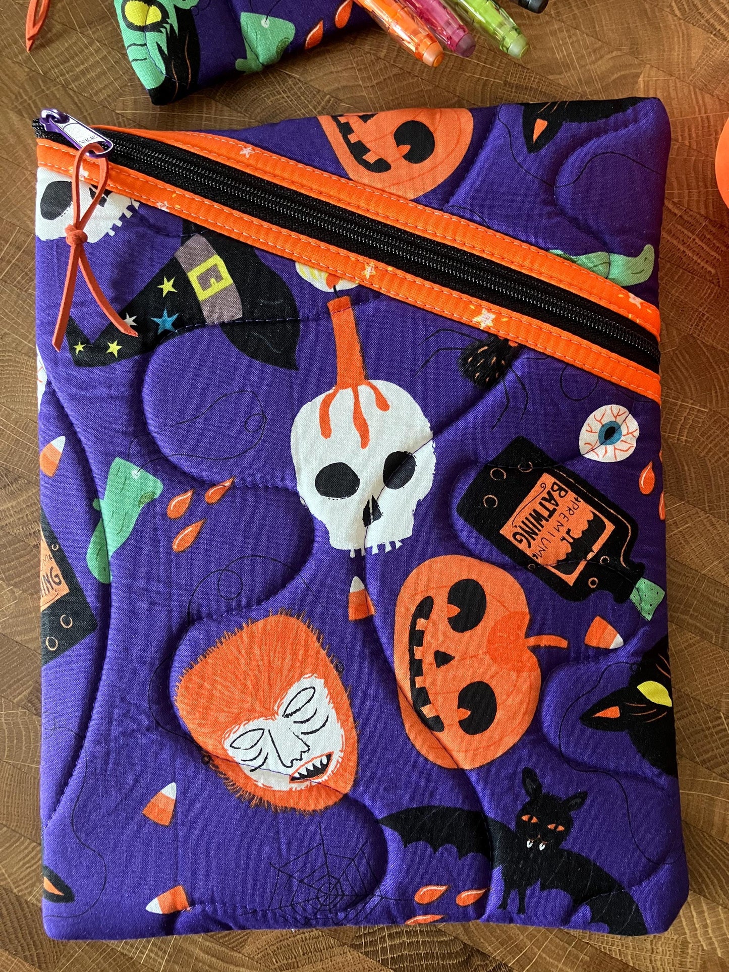 Halloween Book Pouch Set