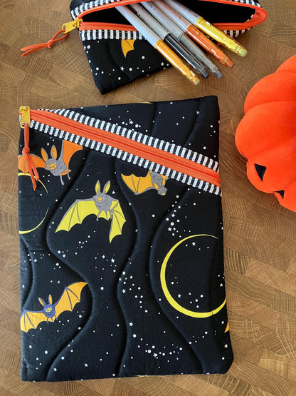 Batty Book Pouch Set